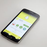 The Snap chat symbol The Snap chat symbol