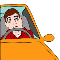 cartoon character drowsy while driving.jpg.crdownload