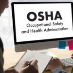 Screen that reads OSHA Safety